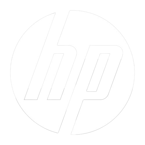 HP Logo White